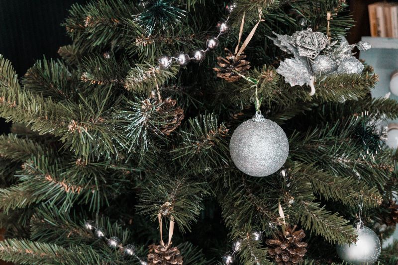 Deck the Halls with Trees, Colorful Glass Ornaments and Accessories for a Festive Look!